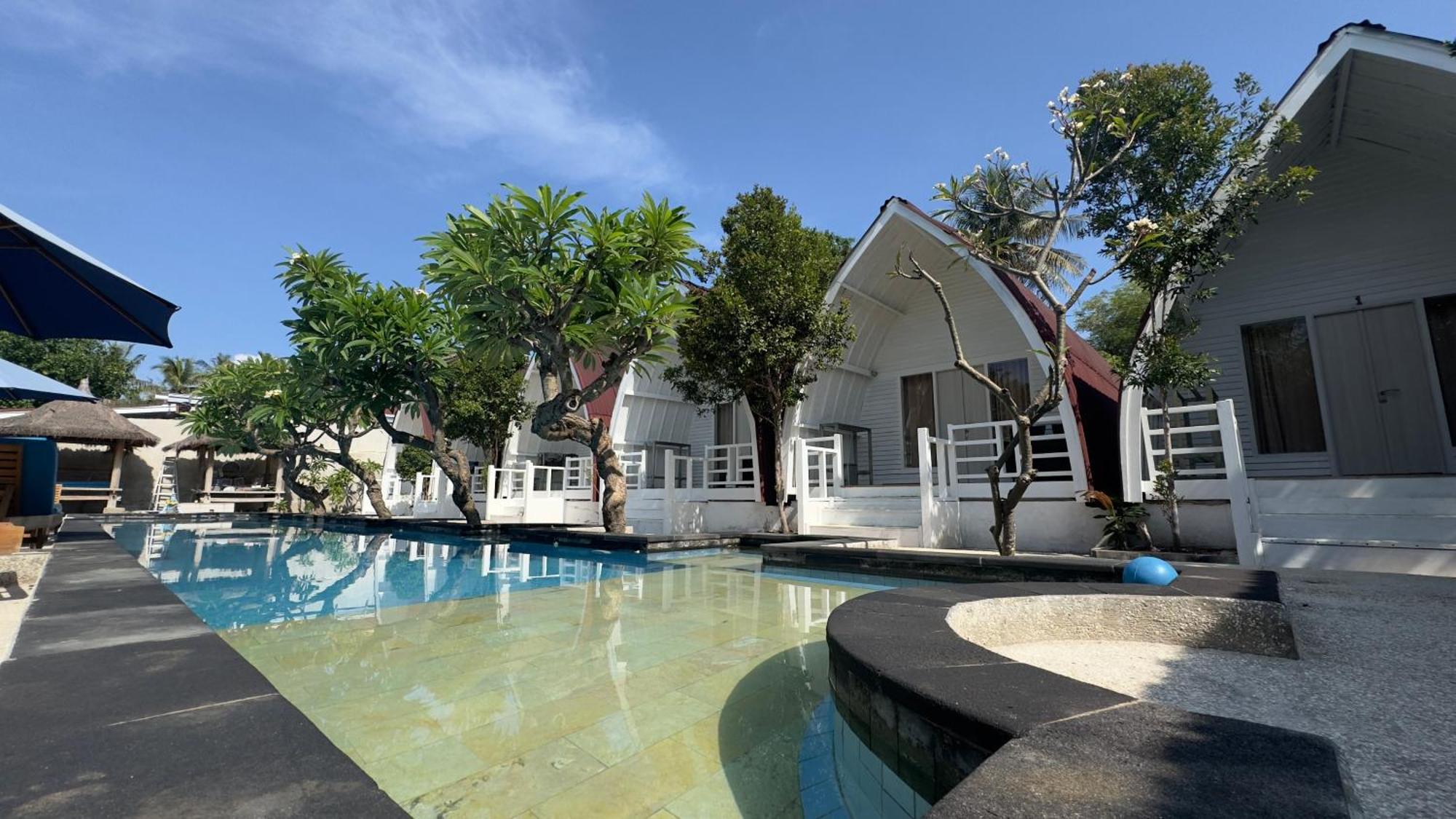Gili Kulemba Bungalow Gili Trawangan Bagian luar foto